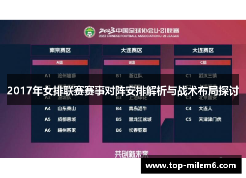 2017年女排联赛赛事对阵安排解析与战术布局探讨