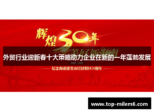 外贸行业迎新春十大策略助力企业在新的一年蓬勃发展