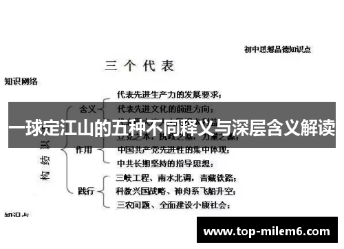 一球定江山的五种不同释义与深层含义解读