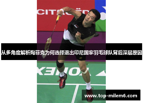 从多角度解析陶菲克为何选择退出印尼国家羽毛球队背后深层原因