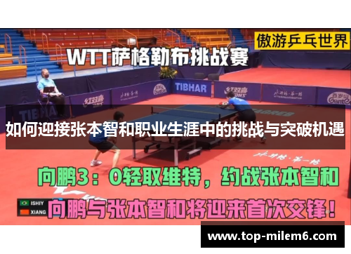如何迎接张本智和职业生涯中的挑战与突破机遇
